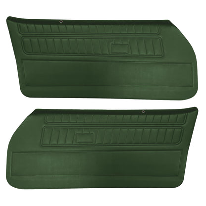 70 FIREBIRD/TRANS AM "STANDARD" DOOR PANELS (PRE-ASSEMBLED) - GREEN