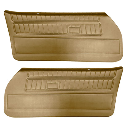 70 FIREBIRD/TRANS AM "STANDARD" DOOR PANELS (PRE-ASSEMBLED) - SADDLE