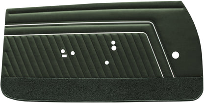 70 GTO/LEMANS SPORT FRONT DOOR PANELS (UNASSEMBLED) - GREEN