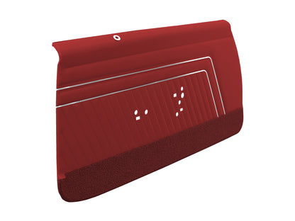 70 GTO/LEMANS SPORT FRONT DOOR PANELS (PRE-ASSEMBLED) - RED