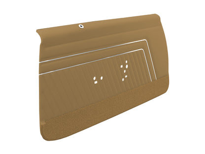 70 GTO/LEMANS SPORT FRONT DOOR PANELS (PRE-ASSEMBLED) - SADDLE