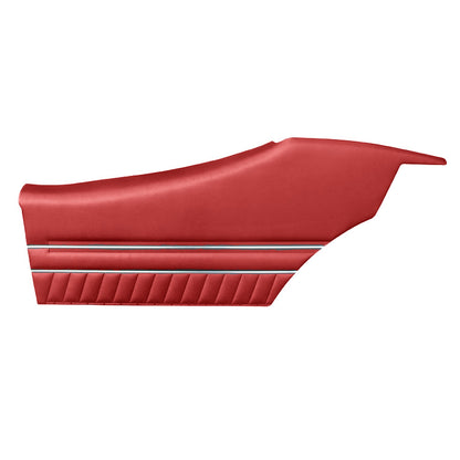 70 GTO/LEMANS SPORT HARDTOP REAR PANELS (UNASSEMBLED) - RED