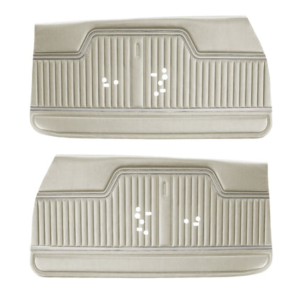 70 CHEVELLE/MALIBU FRONT DOOR PANELS (UNASSEMBLED) - PEARL WHITE