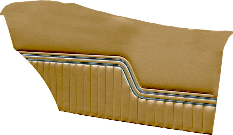 70 CHEVELLE/MALIBU HARDTOP REAR PANELS (PRE-ASSEMBLED) - SADDLE