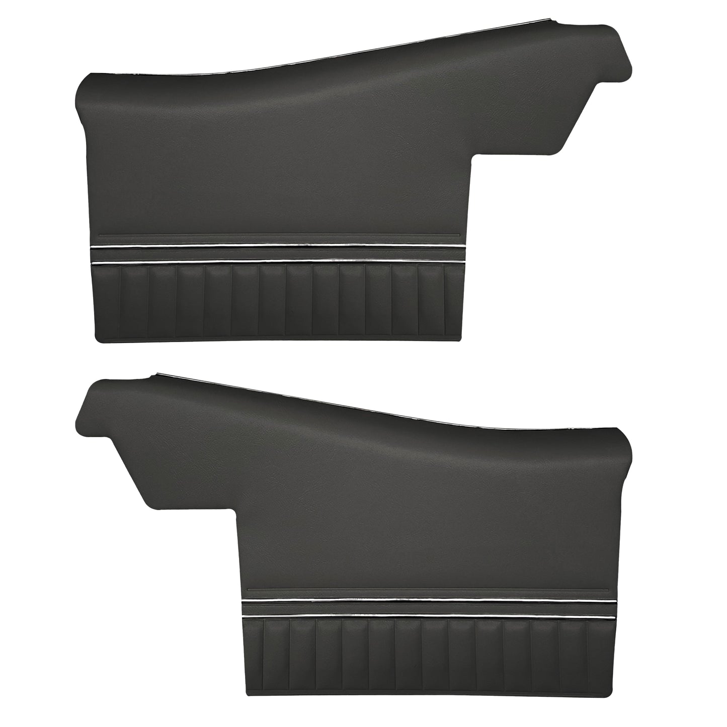 70-72 CHEVELLE/MALIBU CONVERTIBLE REAR PANELS (PRE-ASSEMBLED) - BLACK