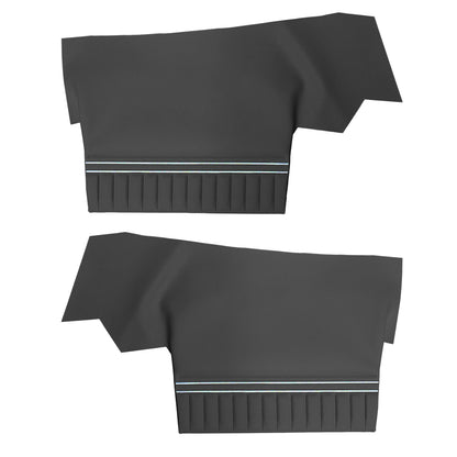 70-72 CHEVELLE/MALIBU CONVERTIBLE REAR PANELS (UNASSEMBLED) - BLACK