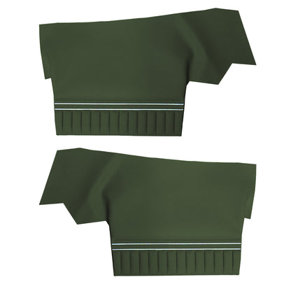 72 CHEVELLE/MALIBU CONVERTIBLE REAR PANELS (UNASSEMBLED) - GREEN