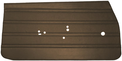 70 SKYLARK/GS "DELUXE" FRONT DOOR PANELS (UNASSEMBLED) - BURNISHED SADDLE