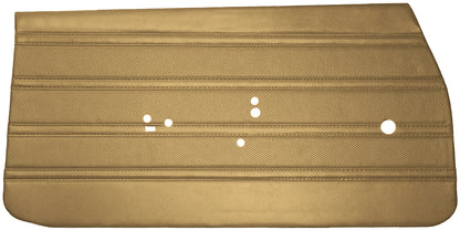 70 SKYLARK/GS "DELUXE" FRONT DOOR PANELS (UNASSEMBLED) - SADDLE