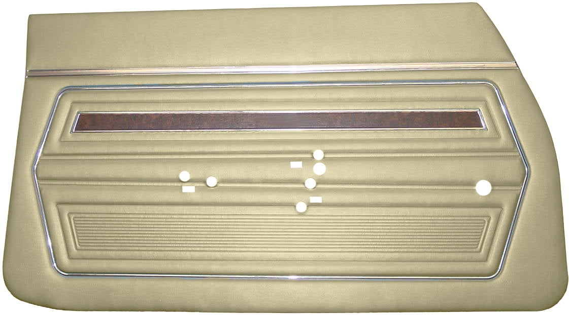 1970 F-85 Sports Coupe Door Panels - Sandalwood - Legendary Auto ...