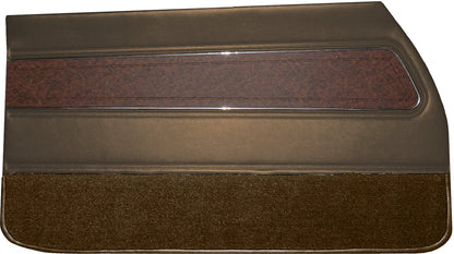 70 CUTLASS SUPREME/442 FRONT DOOR PANELS (UNASSEMBLED) - BURNISHED SADDLE