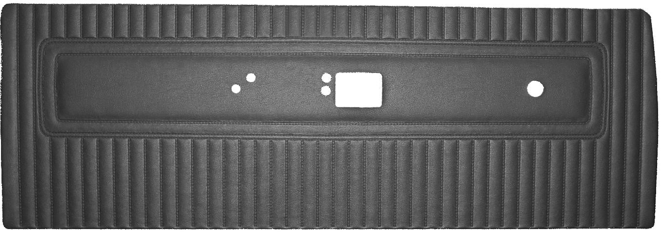 71 Valiant/Dart Bucket/Bench Front Panels - Black - Legendary Auto