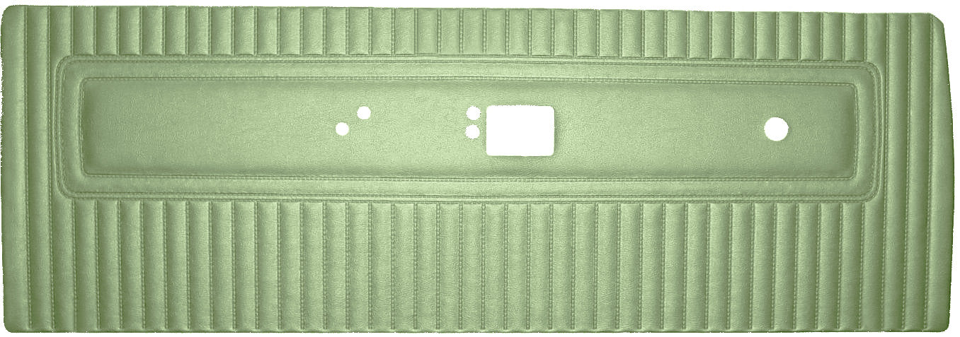 71 SCAMP/DART SWINGER FRONT DOOR PANELS - GREEN