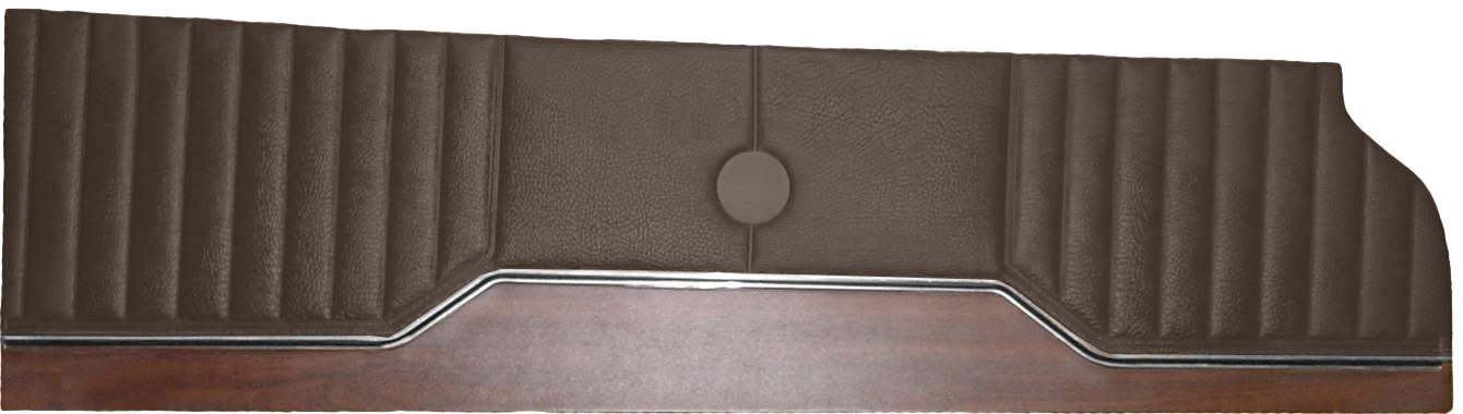 71 SATELLITE SEBRING PLUS/GTX FRONT UPPER DOOR PANELS - BROWN