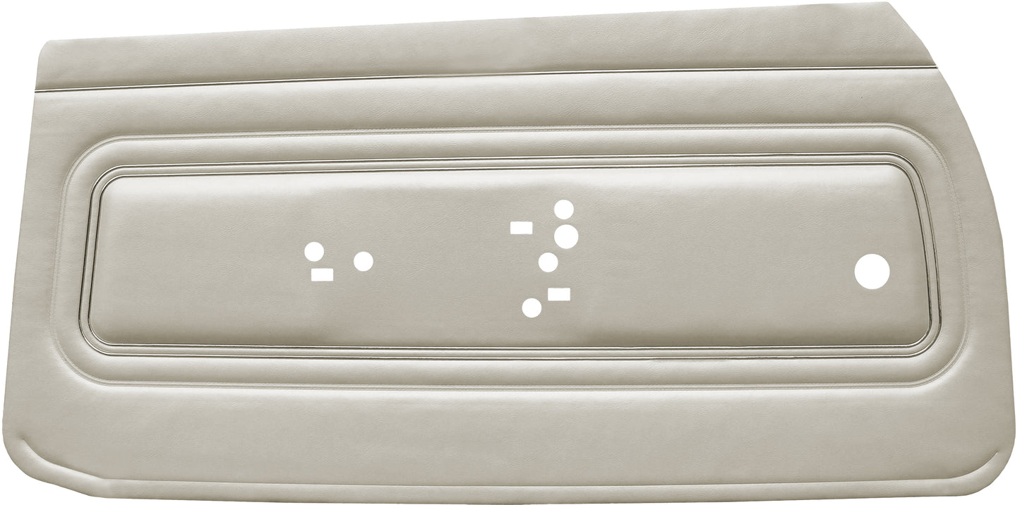 71 GTO/LEMANS SPORT FRONT DOOR PANELS (UNASSEMBLED) - PEARL WHITE