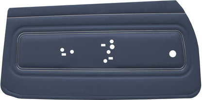 71 GTO/LEMANS SPORT FRONT DOOR PANELS (UNASSEMBLED) - BLUE