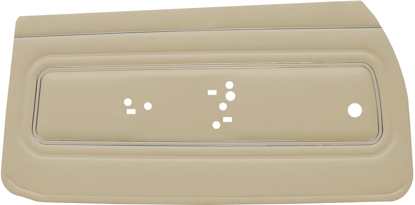 71 GTO/LEMANS SPORT FRONT DOOR PANELS (UNASSEMBLED) - SANDALWOOD