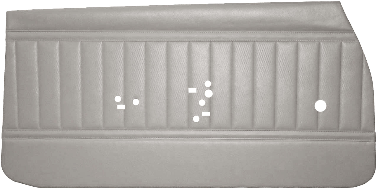 71 SKYLARK/GS "DELUXE" FRONT DOOR PANELS (UNASSEMBLED) - PEARL WHITE