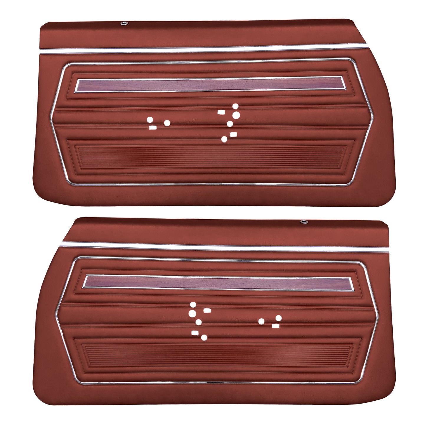 71 CUTLASS FRONT DOOR PANELS (PRE-ASSEMBLED) - SIENNA