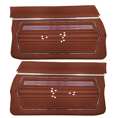 71 CUTLASS FRONT DOOR PANELS (UNASSEMBLED) - SIENNA