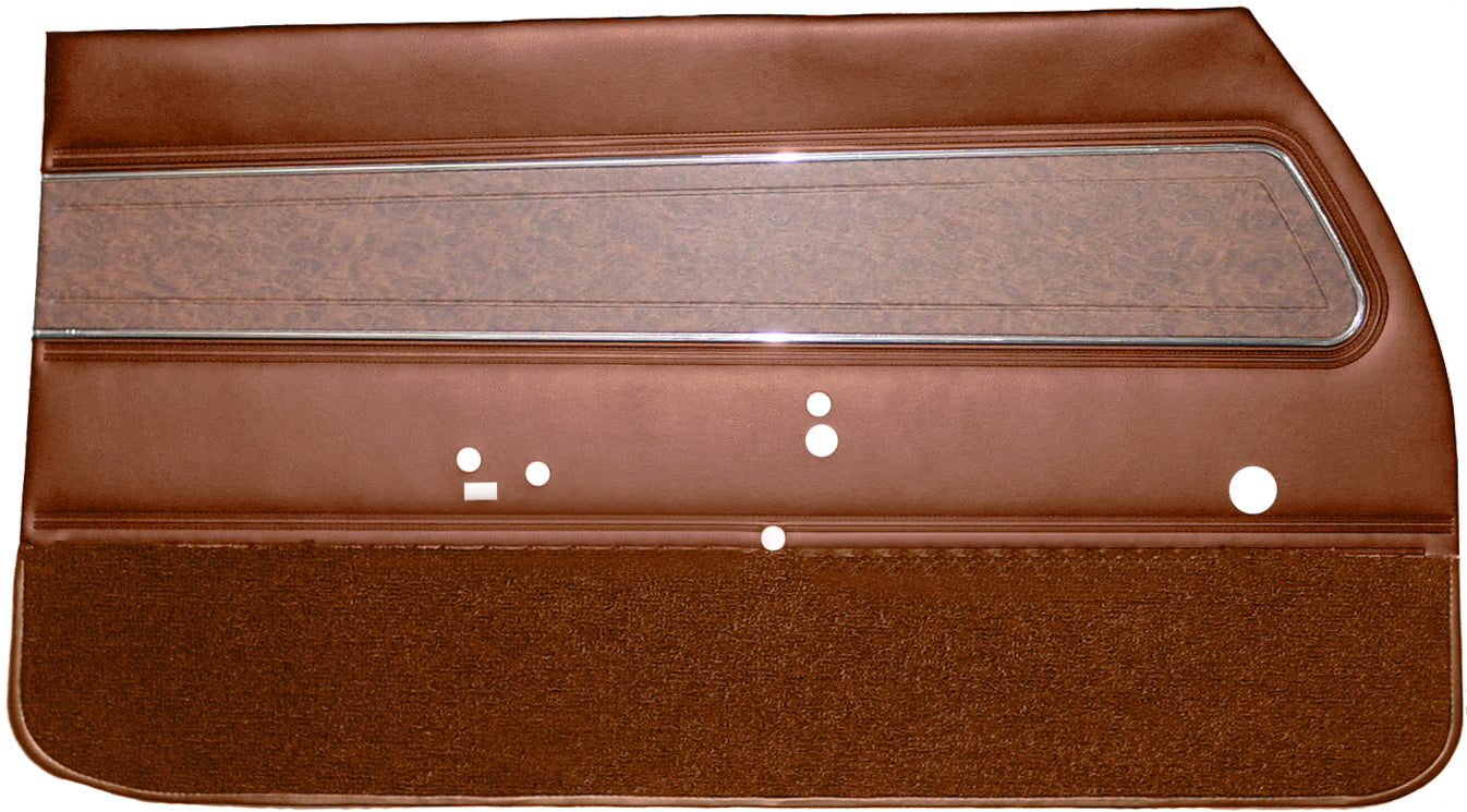 71 CUTLASS SUPREME/442 FRONT DOOR PANELS (UNASSEMBLED) - SIENNA