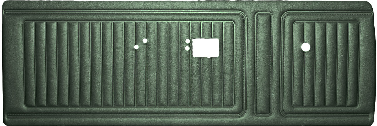 72 DUSTER/DEMON/DART SWINGER FRONT DOOR PANELS - GREEN