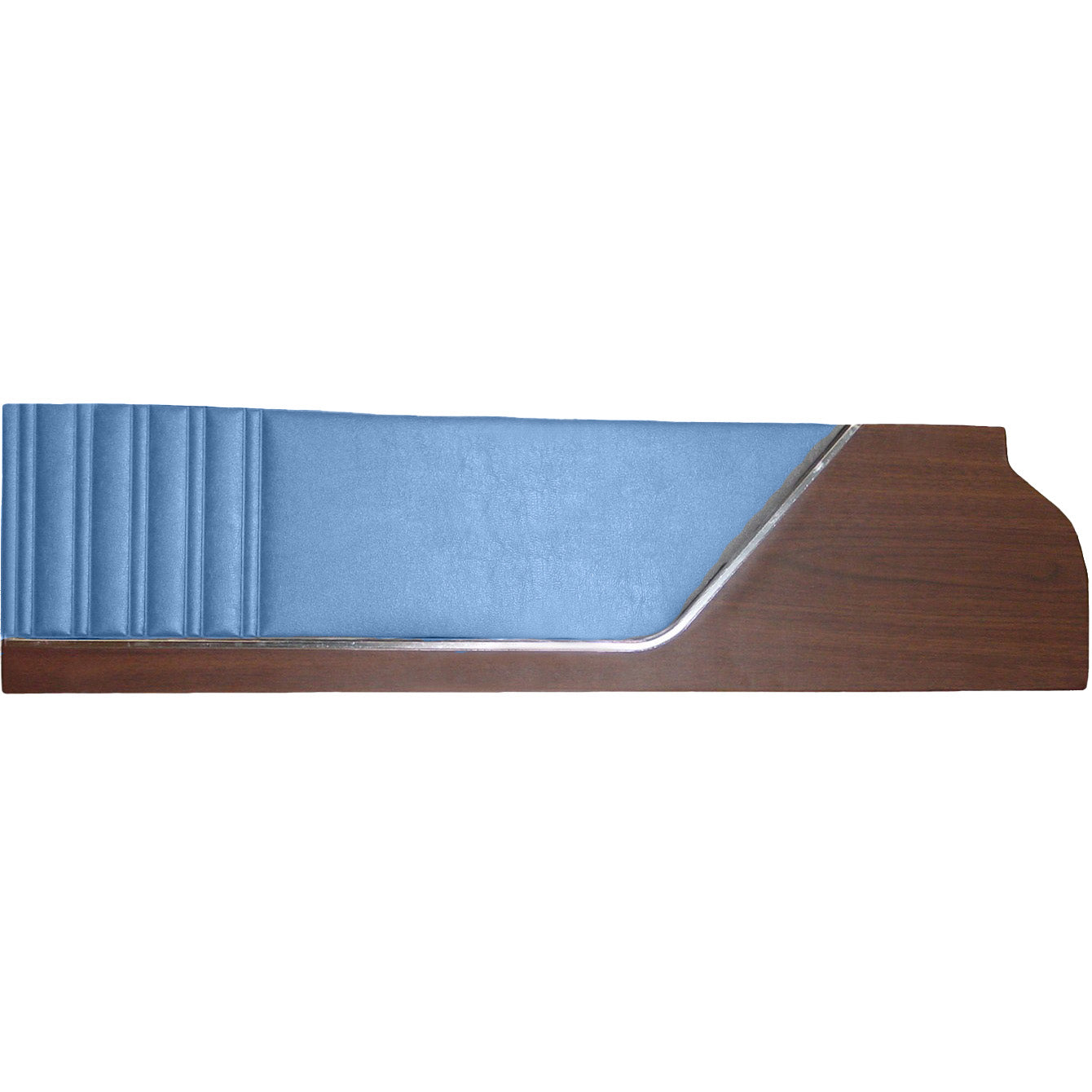 72 SATELLITE SEBRING PLUS FRONT UPPER DOOR PANELS - BRIGHT BLUE