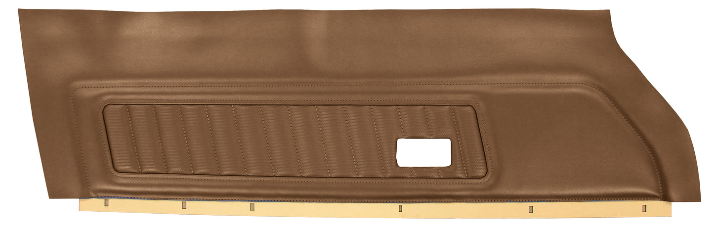72 FIREBIRD/TRANS AM "DELUXE" UPPER DOOR PANELS (UNASSEMBLED) - SADDLE