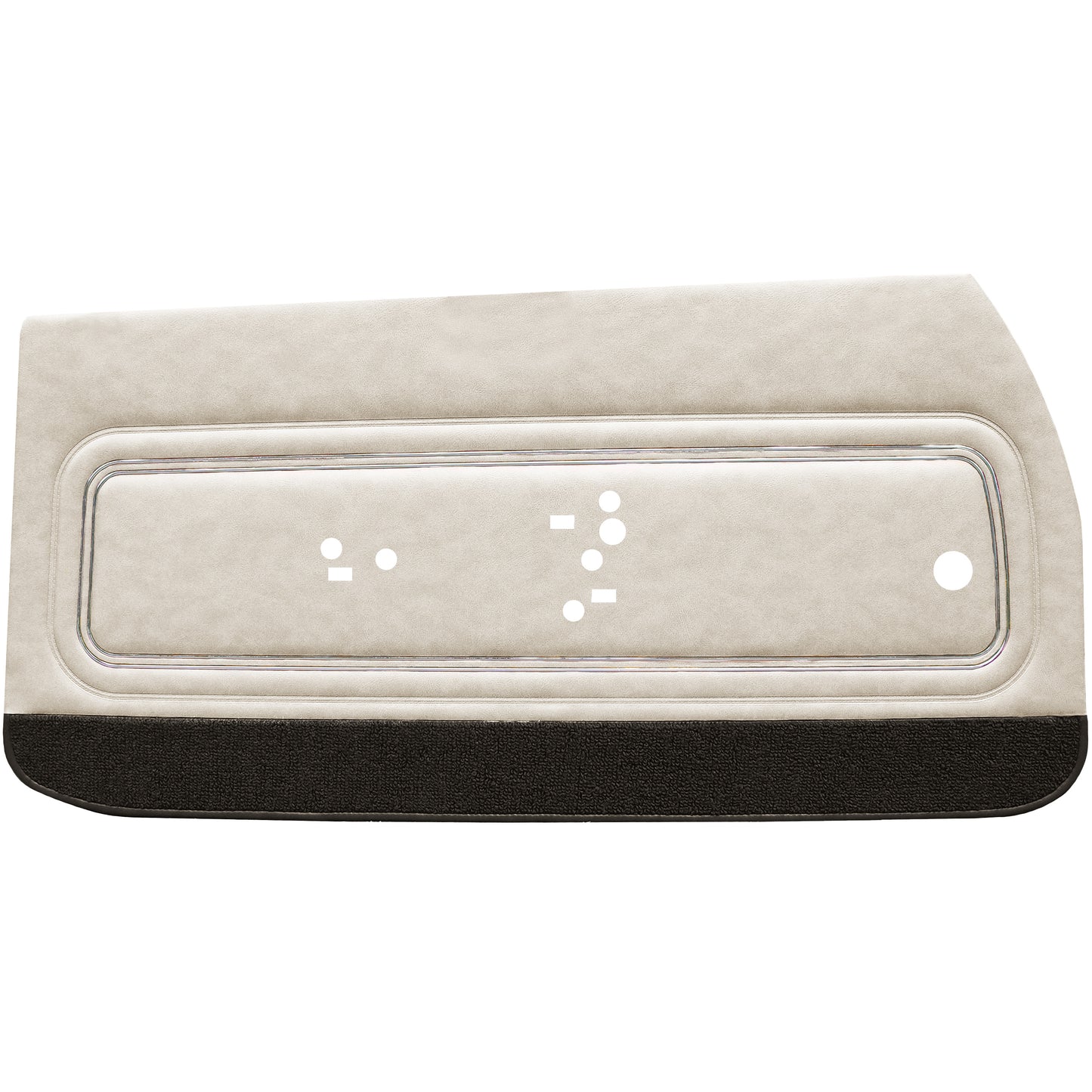 72 GTO/LEMANS SPORT FRONT DOOR PANELS (UNASSEMBLED) - WHITE