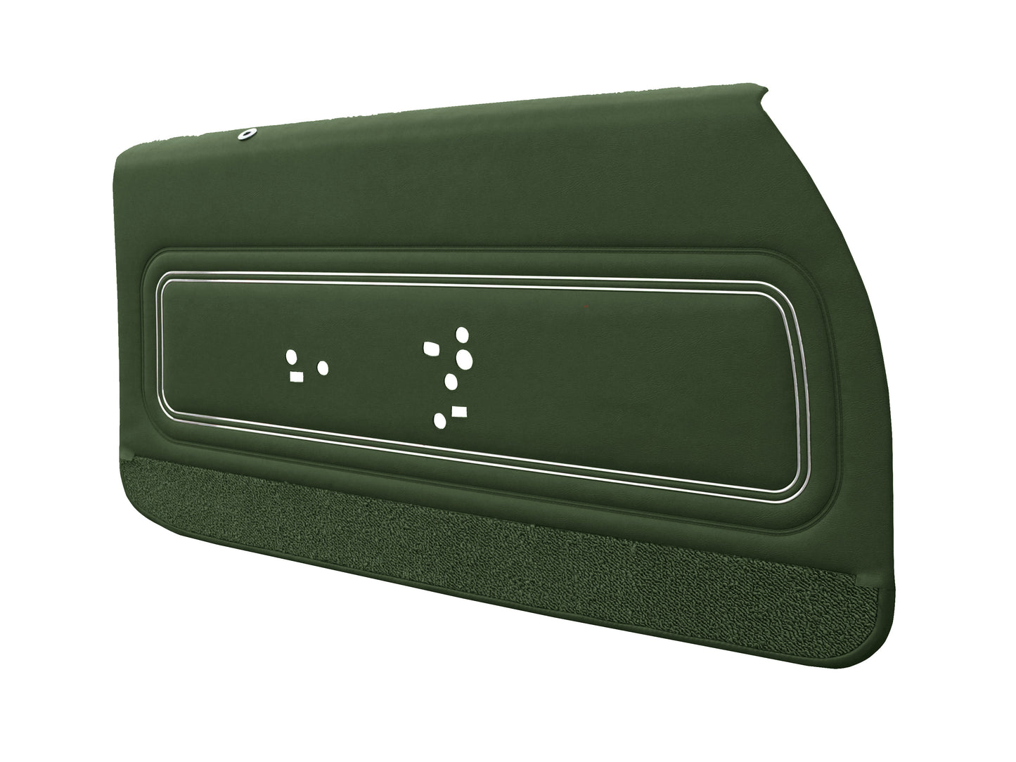 72 GTO/LEMANS SPORT FRONT DOOR PANELS (PRE-ASSEMBLED) - GREEN
