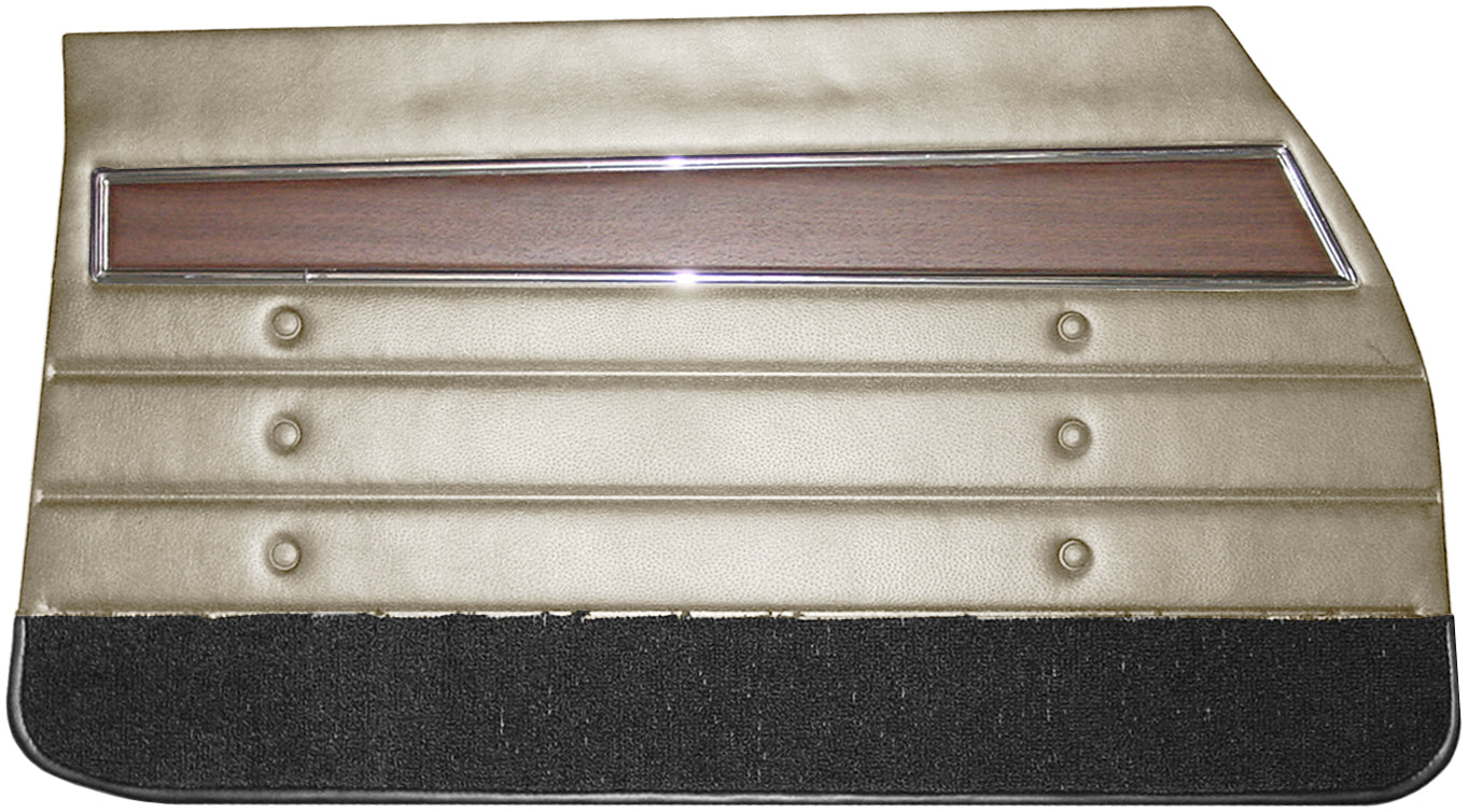 72 CUTLASS 'S'/442 HARDTOP COUPE FRONT DOOR PANELS (UNASSEMBLED) - WHITE
