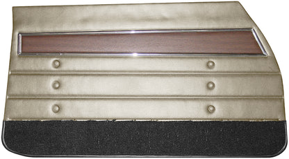 72 CUTLASS 'S'/442 HARDTOP COUPE FRONT DOOR PANELS (UNASSEMBLED) - WHITE