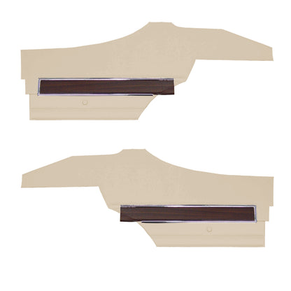 72 CUTLASS 'S'/442 HARDTOP COUPE REAR PANELS (UNASSEMBLED) - WHITE