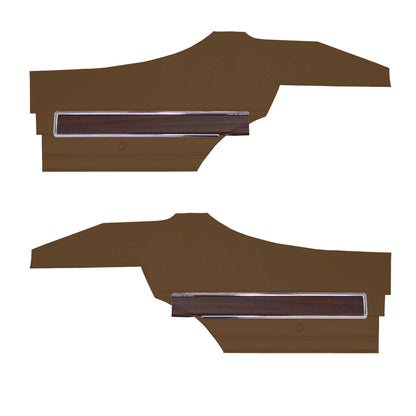 72 CUTLASS 'S'/442 HARDTOP COUPE REAR PANELS (UNASSEMBLED) - SADDLE
