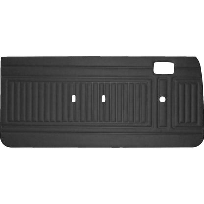 74-76 DUSTER/SCAMP/DART SWINGER FRONT DOOR PANELS - BLACK