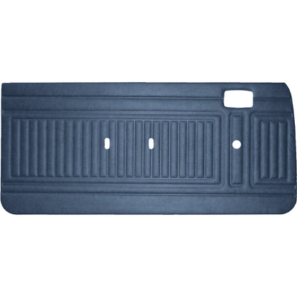74-76 DUSTER/SCAMP/DART SWINGER FRONT DOOR PANELS - BLUE