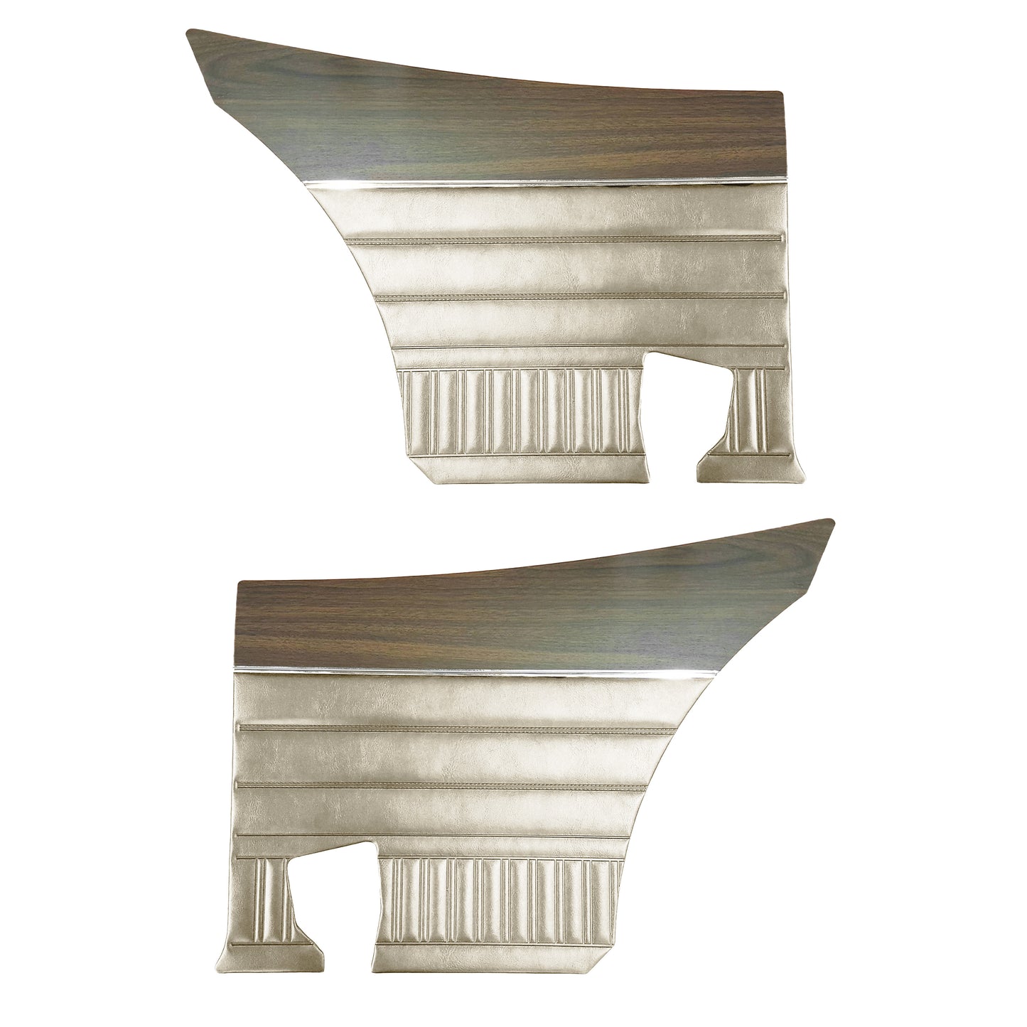 74 DUSTER/DART SPORT FASTBACK REAR PANELS - PARCHMENT