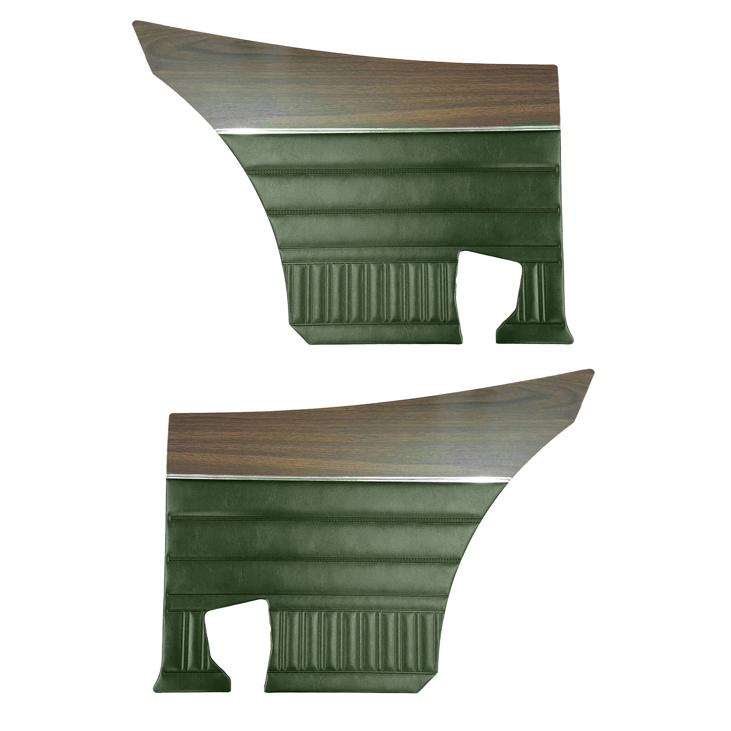 74 DUSTER/DART SPORT FASTBACK REAR PANELS - JADE GREEN