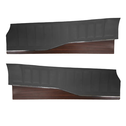 74 CHARGER/CHARGER SE UPPER DOOR PANELS - BLACK