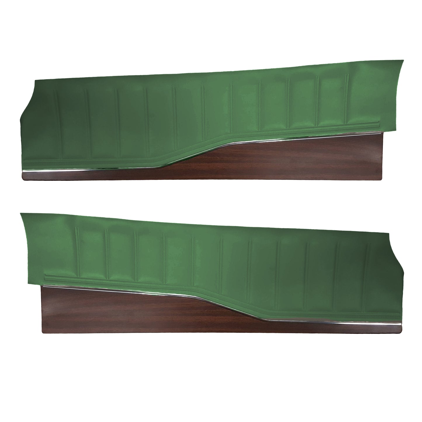 74 CHARGER/CHARGER SE UPPER DOOR PANELS - JADE GREEN