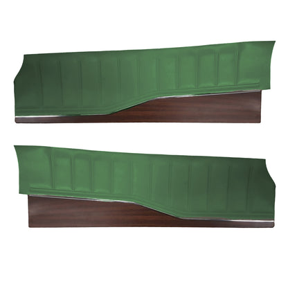 74 CHARGER/CHARGER SE UPPER DOOR PANELS - JADE GREEN