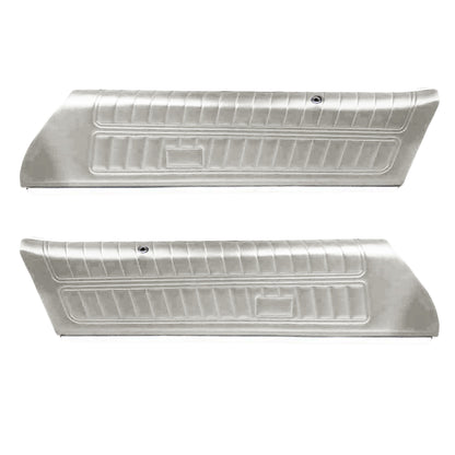 77 CAMARO "STANDARD" UPPER DOOR PANELS (PRE-ASSEMBLED) - WHITE
