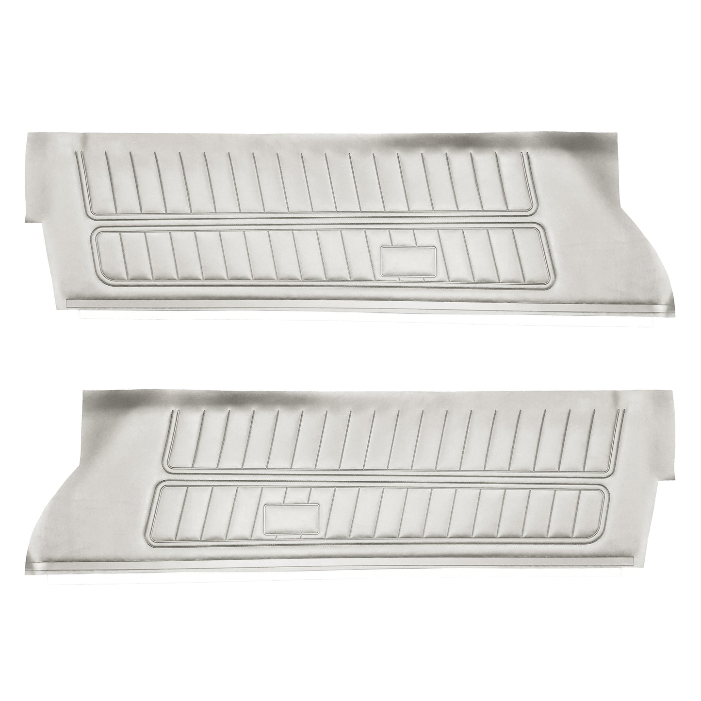 77 CAMARO "STANDARD" UPPER DOOR PANELS (UNASSEMBLED) - WHITE