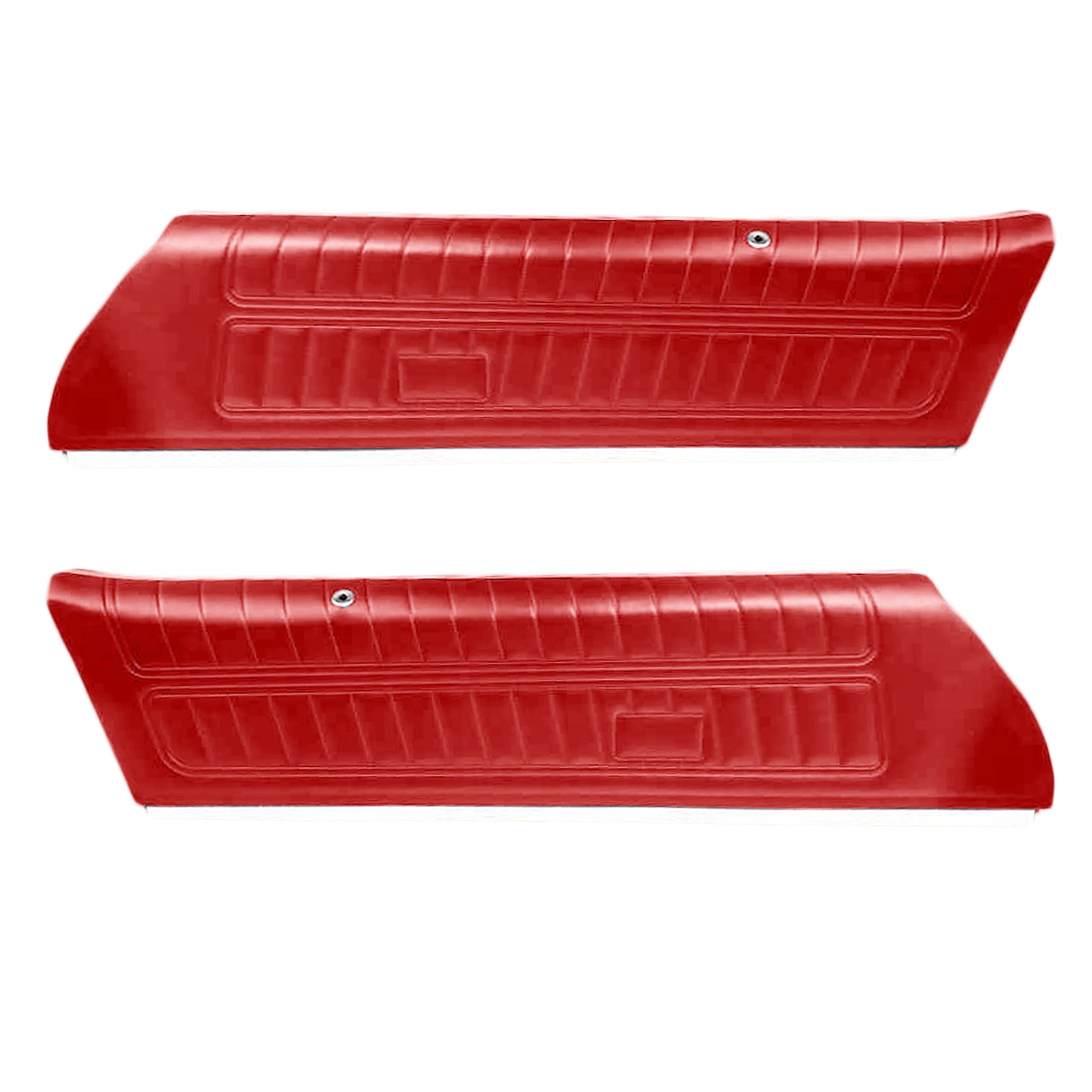 77 CAMARO "STANDARD" UPPER DOOR PANELS (PRE-ASSEMBLED) - FIRETHORN