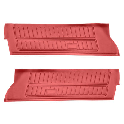 77 CAMARO "STANDARD" UPPER DOOR PANELS (UNASSEMBLED) - FIRETHORN
