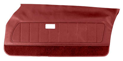 78-79 CAMARO "DELUXE" DOOR PANELS (UNASSEMBLED) - CARMINE