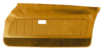 78-79 CAMARO "DELUXE" DOOR PANELS (UNASSEMBLED) - CAMEL TAN