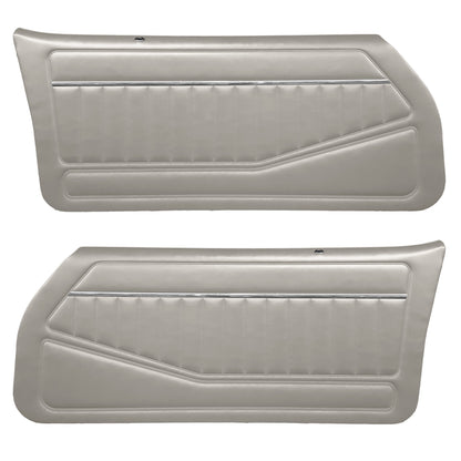 78 CAMARO "STANDARD" DOOR PANELS (PRE-ASSEMBLED) - WHITE