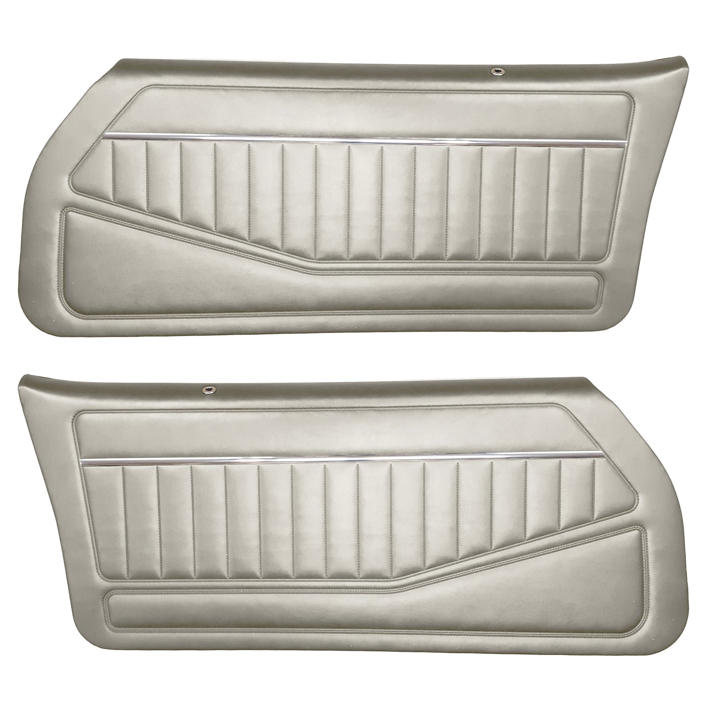 79-80 FIREBIRD/TRANS AM "STANDARD" DOOR PANELS (PRE-ASSEMBLED) - OYSTER