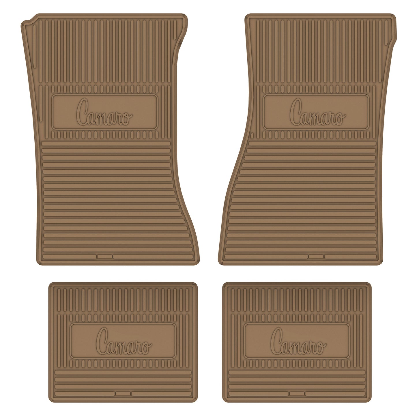 70-74 CHEVROLET 'CAMARO' FLOOR MATS - TAN